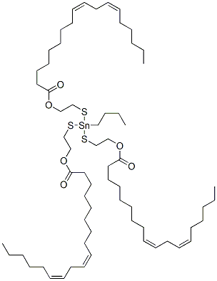 CAS#: 68928-37-0, (Butylstannylidyne)Tris(Thioethane-1,2-Diyl) Tris[(9Z,12Z)-Octadeca-9,12-Dienoate]