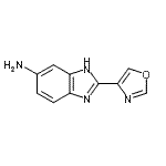 CAS#: 689295-77-0, 2-(1,3-Oxazol-4-yl)-1H-benzimidazol-6-amine