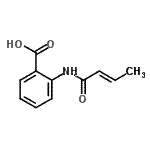 CAS#: 689299-05-6, 2-[(2E)-2-Butenoylamino]benzoic acid