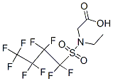 CAS 登录号：68957-33-5， N-乙基-N-[(九氟丁基)磺酰基]甘氨酸
