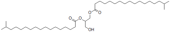CAS 登录号：68958-48-5， 甘油二(异十八烷酸)酯