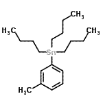 CAS#: 68971-88-0, Tributyl(3-methylphenyl)stannane