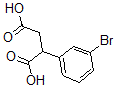 CAS 登录号：69006-89-9， 2-(3-溴苯基)-丁二酸