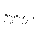CAS#: 69014-12-6, 1-[4-(Chloromethyl)-1,3-thiazol-2-yl]guanidine hydrochloride (1:1)