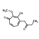 CAS#: 690233-33-1, 3-Hydroxy-2-methoxy-4-(2-oxobutyl)-2,4,6-cycloheptatrien-1-one