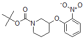 CAS#: 690632-67-8, 3-(2-Nitrophenoxy)-1-Piperidinecarboxylic Acid 1,1-Dimethylethyl Ester
