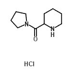 CAS#: 690634-81-2, 2-Piperidinyl(1-pyrrolidinyl)methanone hydrochloride (1:1)