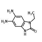 CAS#: 690638-84-7, 5,6-Diamino-1-ethyl-1,3-dihydro-2H-benzimidazol-2-one