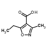 CAS#: 69083-54-1, 5-Ethyl-3-methyl-1,2-oxazole-4-carboxylic acid