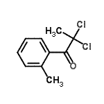 CAS 登录号：69086-90-4， 2,2-二氯-1-(2-甲基苯基)-1-丙酮