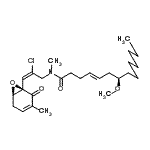 CAS#: 69121-75-1, (4E,7R)-N-{(2E)-2-Chloro-3-[(1R,6R)-3-methyl-2-oxo-7-oxabicyclo[4.1.0]hept-3-en-1-yl]-2-propen-1-yl}-7-methoxy-n-methyl-4-tetradecenamide
