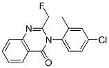 CAS#: 69123-67-7, 3-(4-Chloro-2-Methylphenyl)-2-(Fluoromethyl)Quinazolin-4(3H)-One
