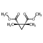CAS#: 6914-70-1, Dimethyl (1R,2S)-1,2-Dimethyl-1,2-Cyclopropanedicarboxylate