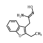 CAS 登录号：691840-56-9， 2-(2-乙基-1-苯并呋喃-3-基)-N-羟基乙脒