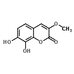 CAS#: 69217-26-1, 7,8-Dihydroxy-3-methoxy-2H-chromen-2-one