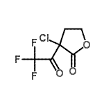 CAS 登录号：69243-05-6， 3-氯-3-(三氟乙酰基)二氢-2(3H)-呋喃酮