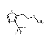 CAS 登录号：69243-11-4， 5-(2-甲氧基乙基)-4-(三氟甲基)-1,3-噻唑
