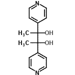 CAS 登录号：69267-29-4， 2,3-二(4-吡啶基)-2,3-丁二醇