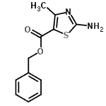 CAS 登录号：692745-02-1， 苄基2-氨基-4-甲基-1,3-噻唑-5-羧酸酯