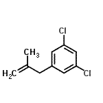 CAS#: 69278-44-0, 1,3-Dichloro-5-(2-methyl-2-propen-1-yl)benzene