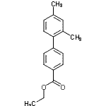 CAS#: 69299-53-2, Ethyl 2',4'-dimethyl-4-biphenylcarboxylate