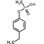 CAS 登录号：693223-28-8， 4-乙基苯基氢甲基膦酸酯