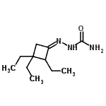 CAS#: 693226-81-2, (2Z)-2-(2,3,3-Triethylcyclobutylidene)hydrazinecarboxamide