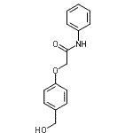CAS 登录号：693270-23-4， 2-[4-(羟基甲基)苯氧基]-N-苯基乙酰胺