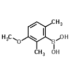 CAS 登录号：693285-60-8， (3-甲氧基-2,6-二甲基苯基)硼酸