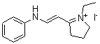 CAS#: 69343-05-1, 1-Ethyl-3,4-Dihydro-5-[2-(Phenylamino)Ethenyl]-2H-Pyrrolium Iodide (1:1)