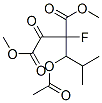 CAS 登录号:6935-49-5, 2-(1-乙酰氧基-2-甲基-丙基)-2-氟-3-氧代-丁二酸二甲酯