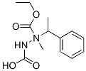 CAS 登录号：69353-17-9， 1-(1-苯基乙基)-1,2-肼二甲酸 1-甲基 2-乙基酯