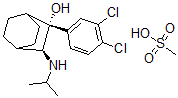 CAS#: 69429-85-2, Cilobamine mesylate
