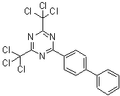 CAS#: 69432-53-7, 2-[1,1'-Biphenyl]-4-Yl-4,6-Bis(Trichloromethyl)-1,3,5-Triazine