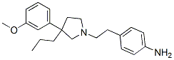 CAS 登录号：69440-52-4， 4-[2-[3-(3-甲氧基苯基)-3-丙基-1-吡咯烷基]乙基]苯胺