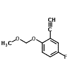 CAS 登录号：694490-79-4， 2-乙炔基-4-氟-1-(甲氧基甲氧基)苯