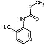 CAS#: 694495-63-1, Methyl (4-methyl-3-pyridinyl)carbamate