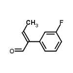 CAS#: 694513-40-1, (2E)-2-(3-Fluorophenyl)-2-butenal