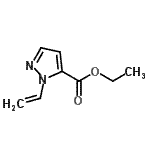 CAS#: 69457-66-5, Ethyl 1-vinyl-1H-pyrazole-5-carboxylate
