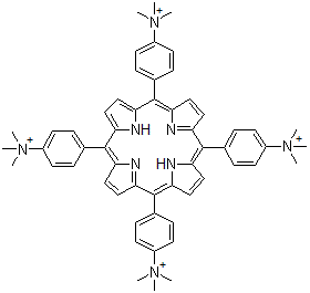 CAS#: 69458-19-1, alpha,beta,gamma, delta-Tetrakis(4-N-Trimethylaminophenyl)Porphine