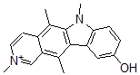 CAS 登录号：69467-90-9， 9-羟基-2,5,6,11-四甲基-6H-吡啶并[4,3-b]咔唑鎓