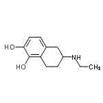 CAS#: 69478-37-1, 6-(Ethylamino)-5,6,7,8-tetrahydro-1,2-naphthalenediol