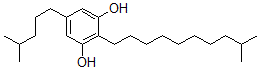 CAS 登录号:69505-74-4, 2-(9-甲基癸基)-5-(4-甲基戊基)-1,3-苯二酚