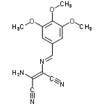 CAS#: 69519-12-6, (2Z)-2-Amino-3-[(E)-(3,4,5-trimethoxybenzylidene)amino]-2-butenedinitrile
