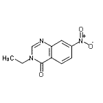 CAS#: 695199-01-0, 3-Ethyl-7-nitro-4(3H)-quinazolinone