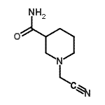 CAS#: 695200-27-2, 1-(Cyanomethyl)-3-piperidinecarboxamide