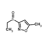 CAS 登录号：69528-85-4， 3-(乙基亚磺酰)-5-甲基-1,2-恶唑