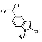 CAS#: 69539-86-2, 5-Isopropyl-1,2-dimethyl-1H-benzimidazole