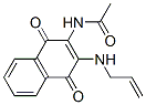 CAS 登录号：6957-01-3， N-[1,4-二氧代-3-(丙-2-烯基氨基)萘-2-基]乙酰胺