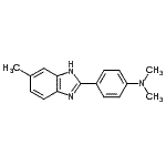 CAS#: 69570-95-2, N,N-Dimethyl-4-(6-methyl-1H-benzimidazol-2-yl)aniline